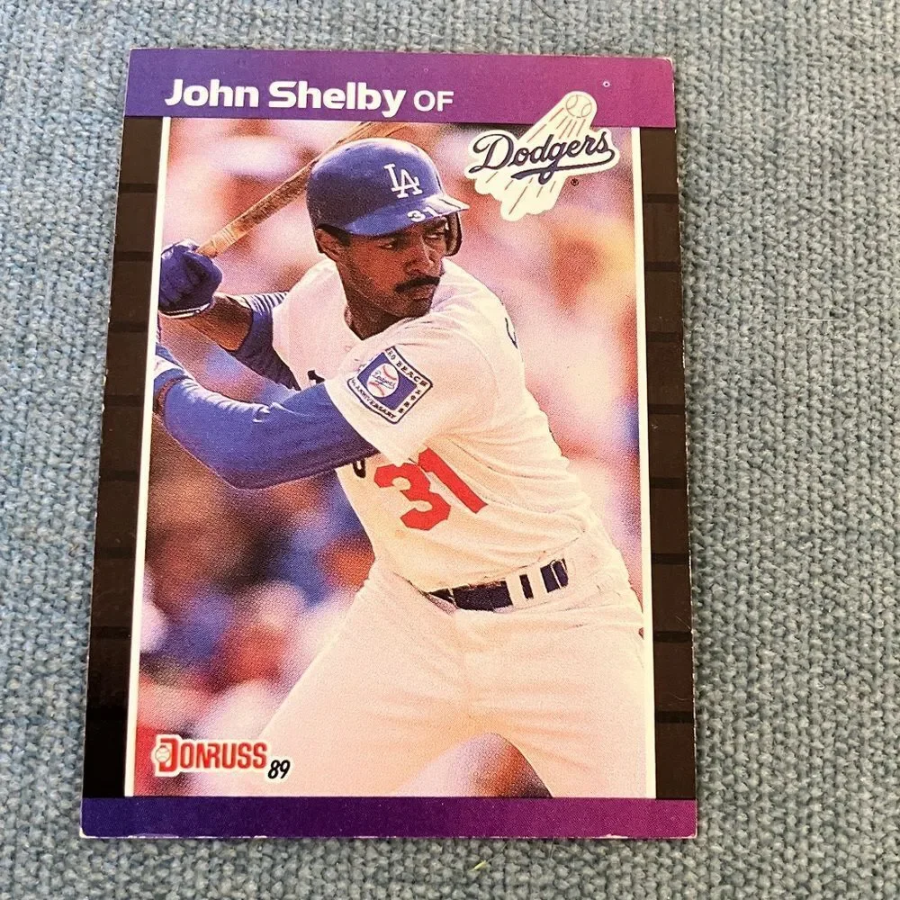 1989 Donruss Los Angeles Dodgers Baseball Card Trading Card